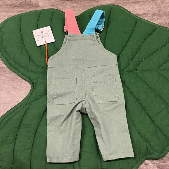 Christian Robinson x Target 3-6M Colorblock Overalls - Picture 2 of 3